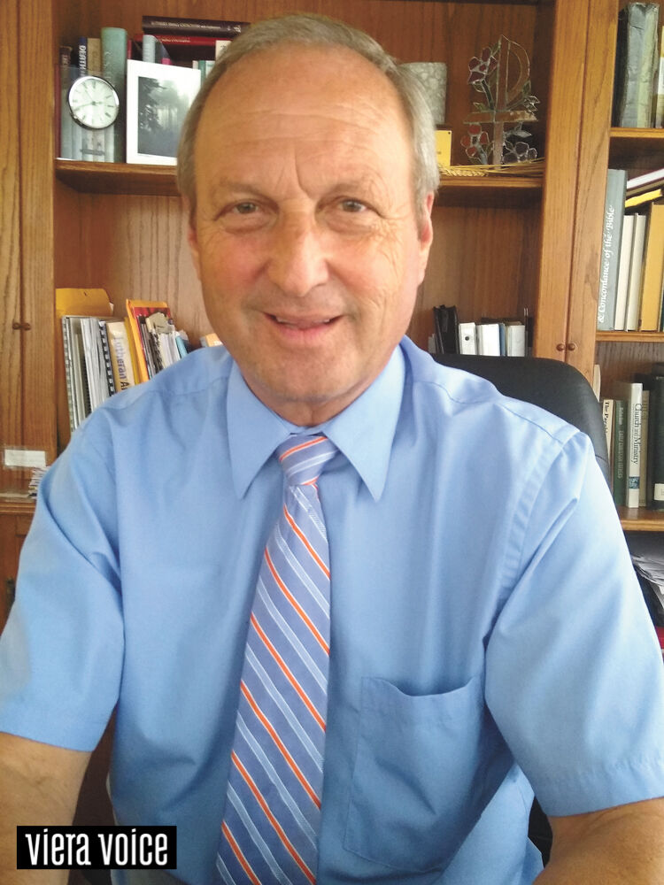 Ron Meyr, pastor of Faith Viera Lutheran Church